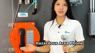 ゾーン1/2防爆電話機