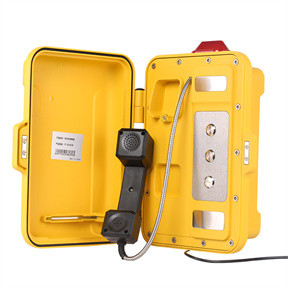 購入 頑丈なアナログ電話 IP68防塵耐候電話 オンライン製造