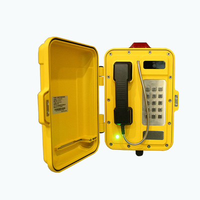 購入 ビデオ・カメラが付いている65VDC産業防水アナログの電話への24VDC オンライン製造