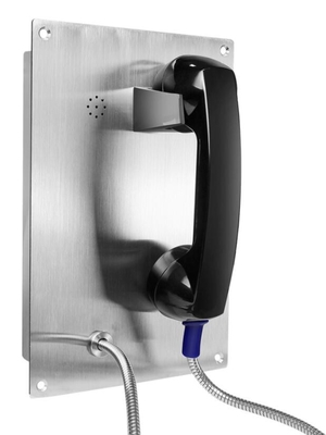 購入 IP66破壊者の抵抗力がある屋外の緊急の電話は同じ高さに刑務所のための活字を手で組まれた電話を取付けた オンライン製造