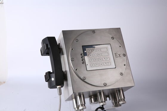 IP66 防爆電話,アナログおよびSIP 版,および危険環境のためのアルミニウム合金ホイジング