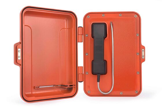 耐久性のあるアルミ合金室 爆発防止電話 強力なノイズキャンセリングと30W内蔵アンプ